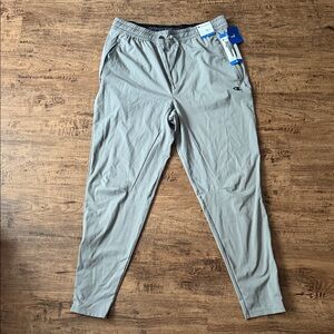 Men's Gray Jogger Pants size large  🆕